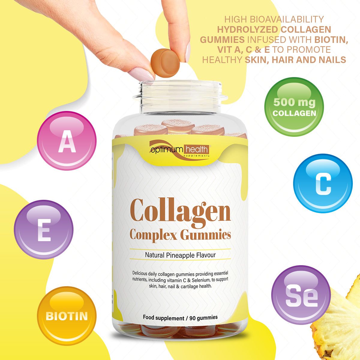 Collagen Complex Gummies Optimum Health Supplements