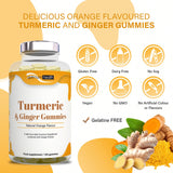 Turmeric (Curcumin) & Ginger Gummies