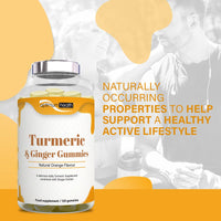 Turmeric (Curcumin) & Ginger Gummies