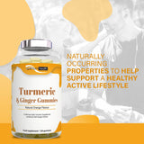 Turmeric (Curcumin) & Ginger Gummies