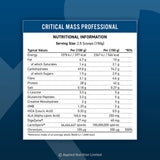 Critical Mass Professional - Lean Mass Gainer