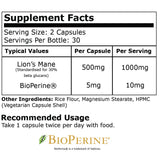 Lions Mane – Cognitive Support