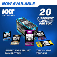 NXT Nutrition Beef Protein Isolate - 20 Sachets