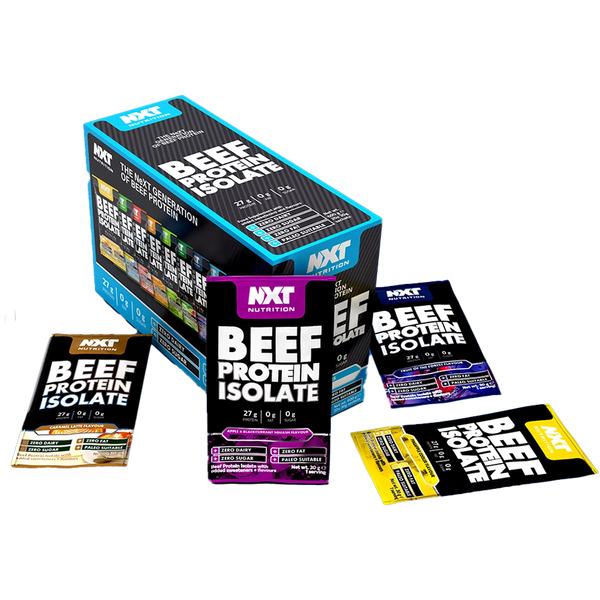 NXT Nutrition Beef Protein Isolate - 20 Sachets