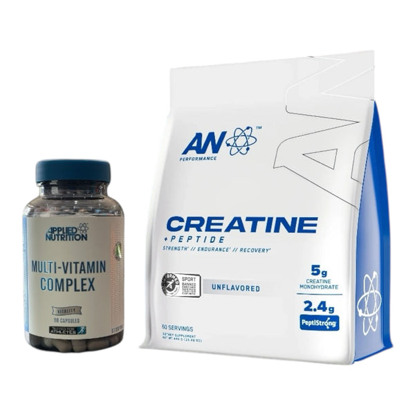 Creatine Monohydrate + Peptide (60 Servings) PLUS FREE MULTIVITAMIN COMPLEX