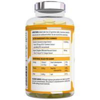Turmeric (Curcumin) & Ginger Gummies